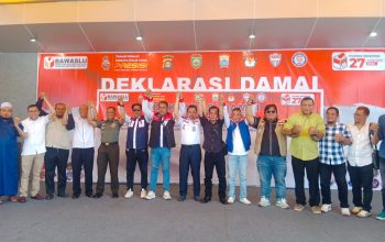 ADO Sumsel Deklarasi Pilkada Damai 2024