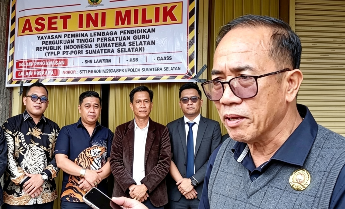 Pembina PGRI Sumatera Selatan,Dr.Ahmad Zulinto,S.Pd.,MM.,menilai penyegelan Kantor BPH PB PGRI dilakukan tanpa dasar kewenangan yang jelas. Menurutnya, penyelesaian sengketa organisasi harus mengedepankan proses hukum demi menjaga marwah organisasi dan kepastian hukum bagi semua pihak.