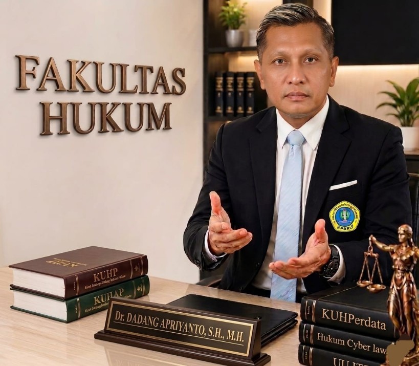 Akademisi Fakultas Hukum Universitas PGRI Palembang, Dr. Dadang Apriyanto, S.H., M.H.