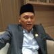Ketua Komisi V DPRD Sumatera Selatan, Alwis Gani, memberikan keterangan kepada awak media usai Rapat Dengar Pendapat (RDP) bersama Ombudsman RI Perwakilan Sumsel, BPMP, dan Dinas Pendidikan Sumsel di DPRD Sumsel, Senin (29/6/2026).