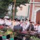 Wali Kota Palembang Ratu Dewa didampingi para ulama dan tokoh masyarakat menghadiri aksi dukungan terhadap pemerintah yang menegaskan penolakan terhadap LGBT di pelataran Masjid Agung Palembang, Minggu (19/7/2026).