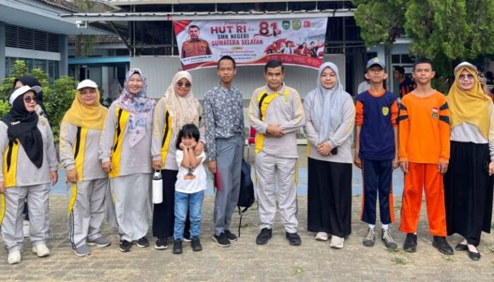 HUT RI ke-81 di SMK Negeri Sumsel: Lomba Tak Sekadar Meriah, tetapi Menguji Literasi, Numerasi dan Karakter