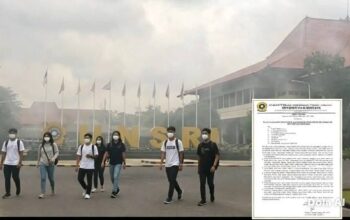 Unsri Alihkan Perkuliahan ke Daring, Antisipasi Dampak Kabut Asap Karhutla di Sumsel