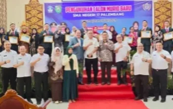 SMAN 17 Palembang Kukuhkan 400 Siswa Baru, Perkuat Karakter dan Bidik Perguruan Tinggi Favorit