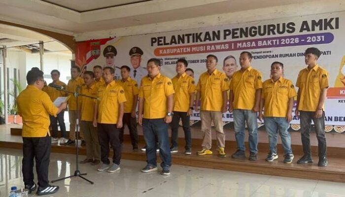 AMKI Musi Rawas Resmi Dilantik, Profesionalisme dan Independensi Pers Jadi Tantangan